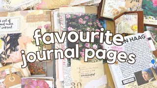 My favourite journal pages 🌟 (junk journals, altered book, Hobonichi)