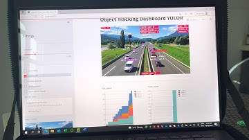 Vehicle counting lane direction type YOLOR deepsort Streamlit