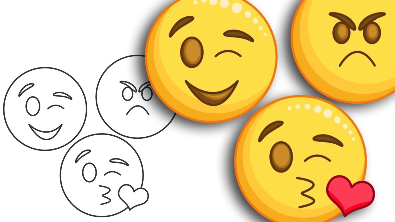 How To Draw Emoji Step By Step Guide