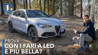 Ok i fari LED, ma è ancora BELLA DA GUIDARE? | Alfa Romeo Stelvio 2023 screenshot 5