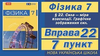 картинка: Вправа № 22. 7 п. НУШ Бар'яхтар Фізика 7 клас