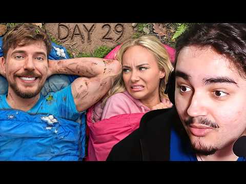 Plain Leo Reacts to MrBeast Survive 30 Days Stranded With Your Ex, Win $250,000