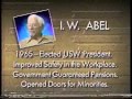 The death of labor leader I. W. Abel