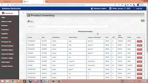Point of Sale System in PHP with source code step by step | Full Source Code & Projects