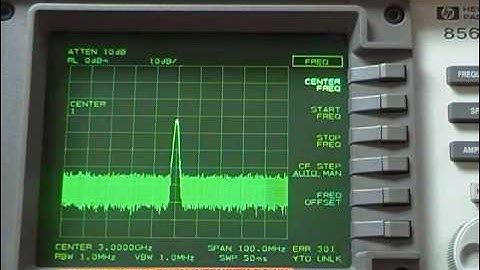 HP / Agilent 8563A Spectrum Analyzer w/Option H36