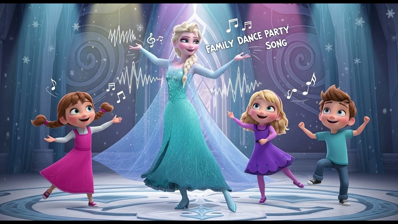 💃 Family Dance Party Song | Kids Dance | Fun Family - YouTube