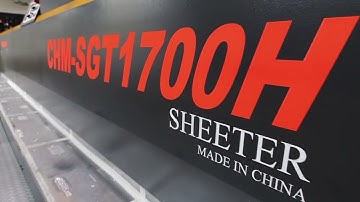 CHM-SGT1400/1700H series High-end double rotary knife paper sheeter machine