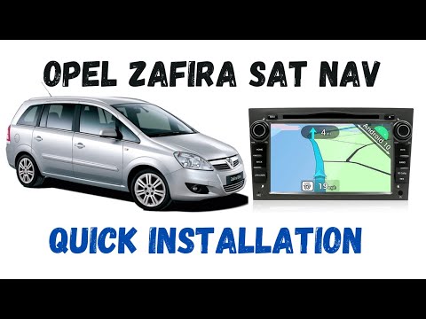 Xtrons head unit installation Opel ,Astra,Vauxhall - YouTube