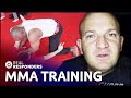 The Team Learn Takedown Tips In MMA Training | Night Guard | Real Responders