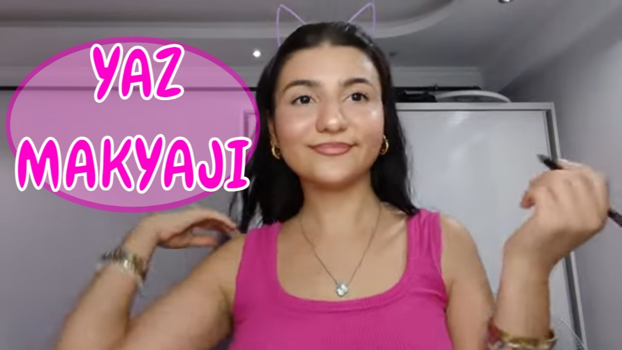 YAZ MAKYAJI YAPIYORUM | YAZ KOMBİNİ, GRWM