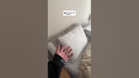 Side Sleepers Swear by This Pillow… Here’s Why It’s a Total Game-Changer