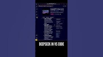 🥰🥰 Use DeepSeek R1 in Visual Studio Code without Ollama #vscode #coding #ollama #deepseek #js