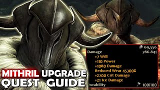 Mithril Quest Guide Truesilver Tutorial - How to Upgrade Gear in Lord of the Rings War in the North