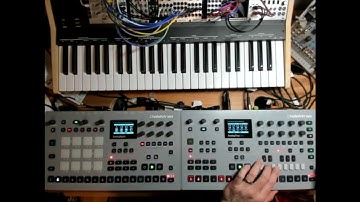 Elektron Analog Four & Analog Rytm techno performance: This one