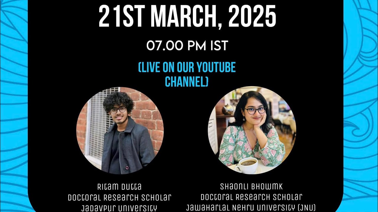 Blue Victorian : Lecture by Ritam Dutta and  Shaonli Bhowmik - Victorian Vanguard