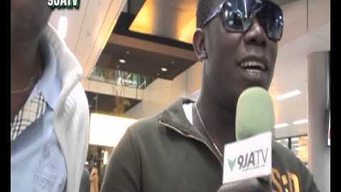 Duncan Mighty, Arrived in Amsterdam The Netherlands 25th Oct, 2012