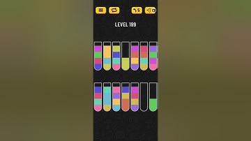 Water Sort Puzzle Level 199 Walkthrough Solution Android/iOS 💦