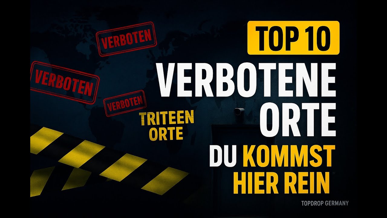 10 VERBOTENE ORTE, die du NIEMALS betreten darfst!