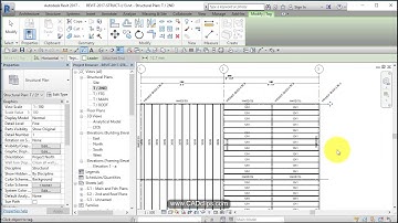 REVIT STRUCTURAL PROJECT 14 TAGGING COLUMNS