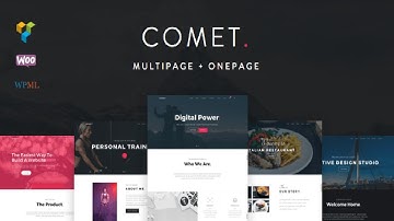 Comet - Creative Multi-Purpose WordPress Theme Free Download