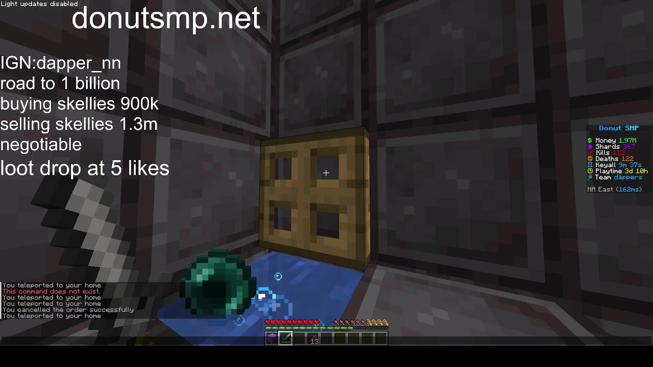 donut smp return /gambling