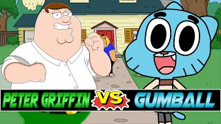 M.u.g.e.n. Battles Peter Griffin Vs Gumball Watterson Family Guy Vs The Amazing World Of Gumball