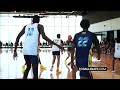 Tahaad Pettiford EPIC POSTER DUNK! Bones Hyland, Brandon Jennings at UA Elite 24 Chicago Scrimmage