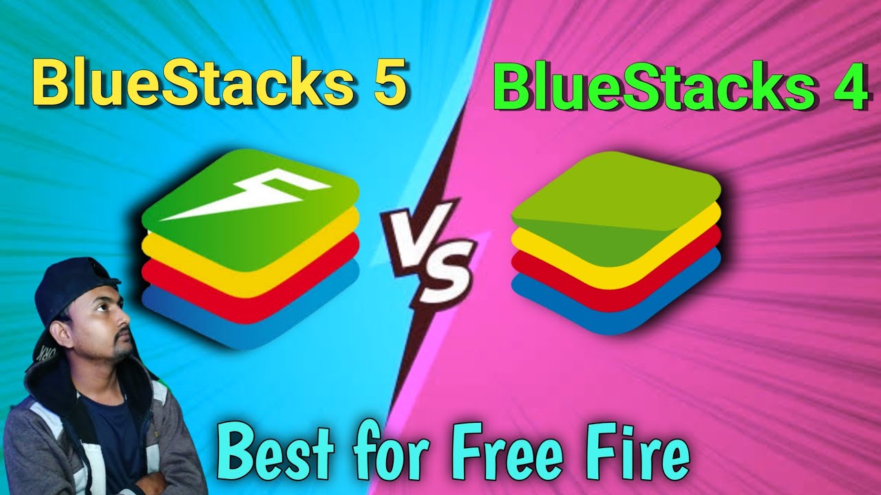 BlueStacks 4 Vs BlueStacks 5 Best Emulator For Free Fire YouTube