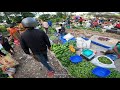 Walking on Junglighat Sunday Veg and Nonveg market | Port Blair Andaman Islands