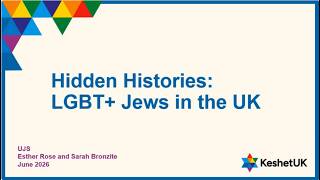 KeshetUK on UJS Live - Pride Month 2026