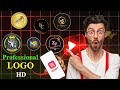 How to create professional logo in youtube cheenal | professional logo kaise banaye #logodesign