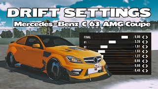 Долгожданная дрифт настройка на Mercedes-Benz C 63 AMG / Car Parking Multiplayer #cpm
