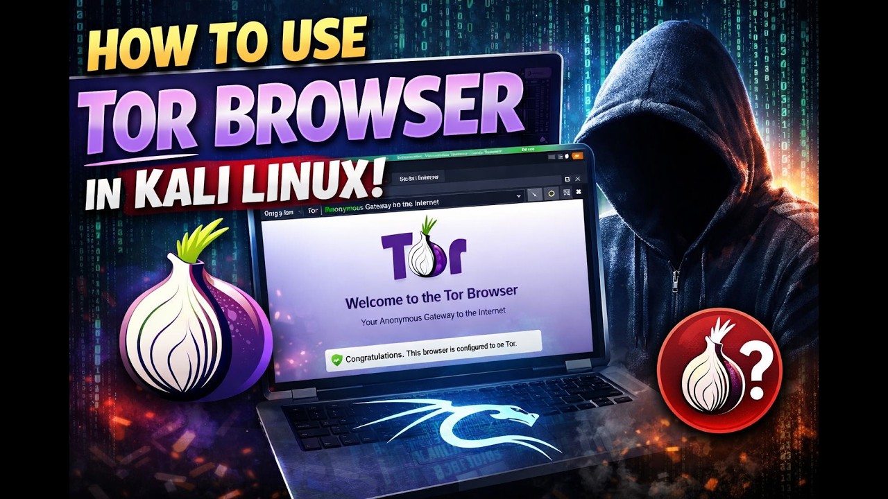How-To use Tor Browser on Kali Linux! // 100% ANONYMOUS // INSTALL ...