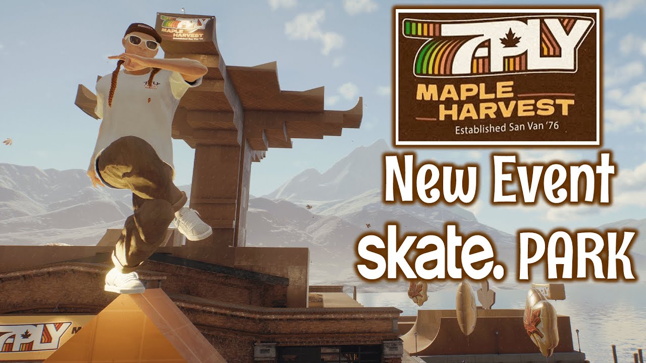 Skating the New 7-Ply Maple Park + Secret Area Discovery