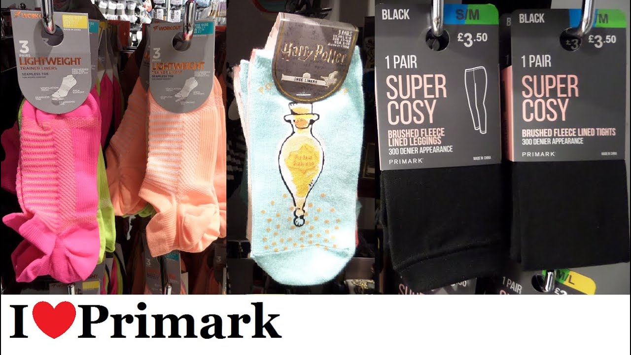 New Socks & Tights at PRIMARK New Winter Collection November 2020