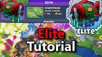 Bloonarius Elite Tutorial  ||  Downstream  ||  (BTD6)