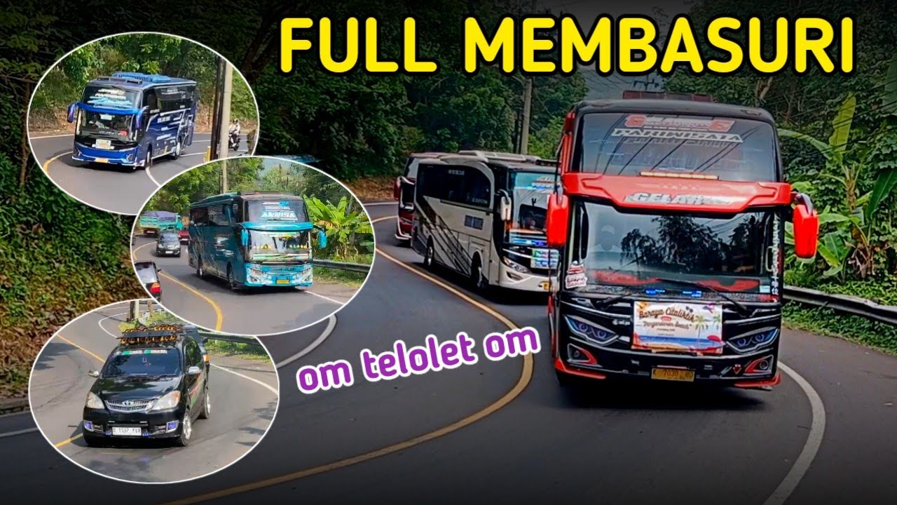KUMPULAN MOBIL BUS TELOLET BASURI DI TANJAKAN MENGULAR