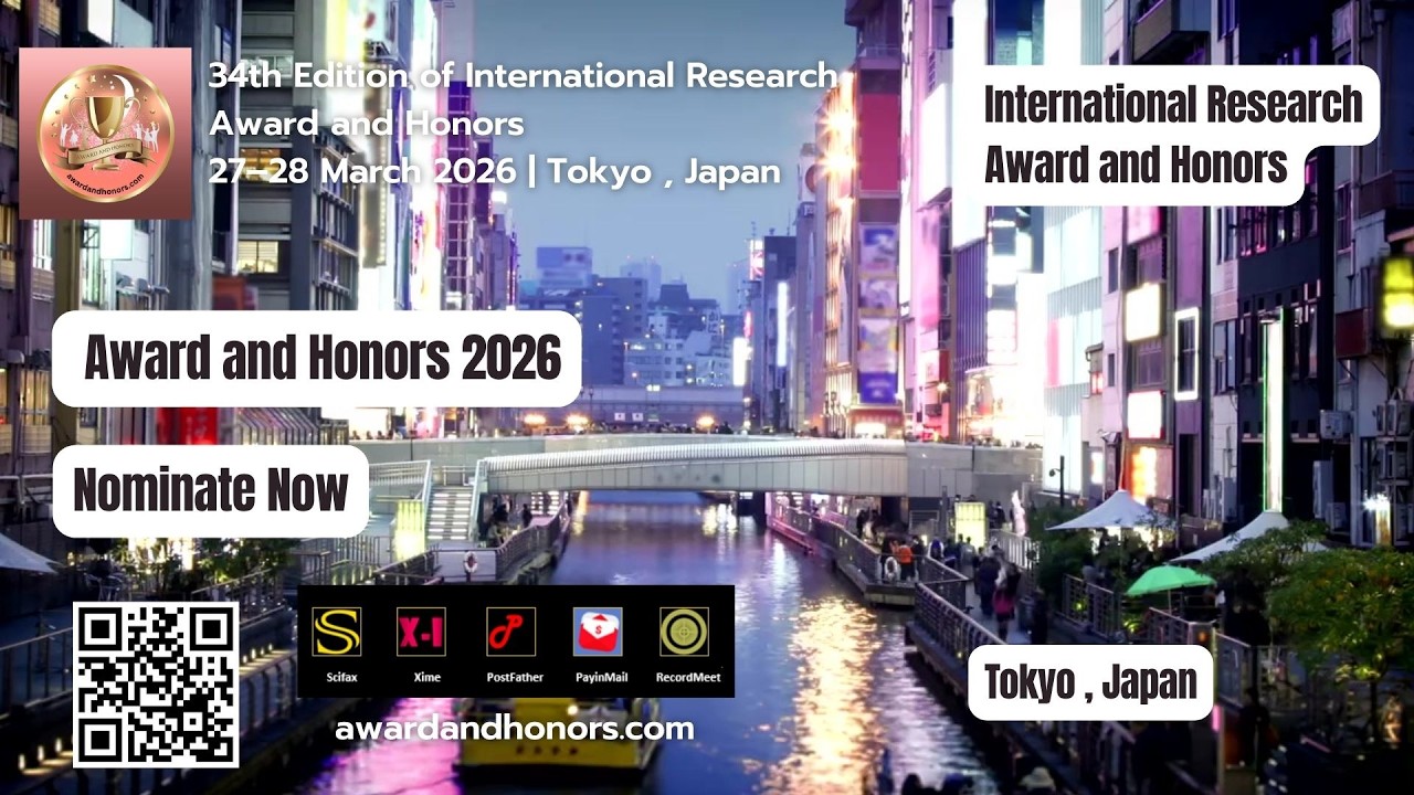 34th Edition of International Research Award and Honors