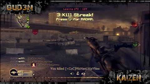 DUD3N -"Kaizen"- CoD4 Montage