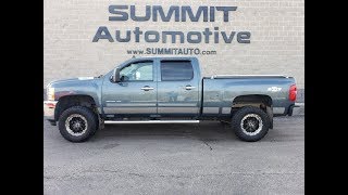 2013 CHEVROLET SILVERADO 2500 GRANITE BLUE WALK AROUND REVIEW GAS 10380 SOLD! www.SUMMITAUTO.com