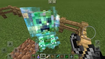 Creeper vs super charged creeper explosion comparison