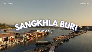 Download lagu [Silent travel vlog] Sangkhla Buri 2 days trip 𑣲⋆｡˚🚗