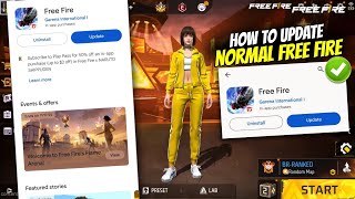 how to update normal free fire | normal free fire ko update kaise karen | free fire ob51 update | screenshot 2