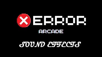 8-bit error game sound effects - wrong invalid denied unauthorized sounds