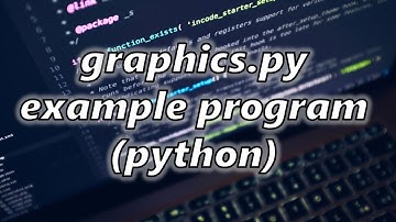 graphics.py example program (python)