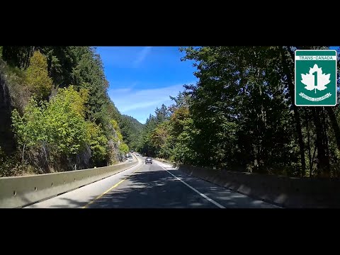 [2020/26] Victoria to Mill Bay, BC - Malahat Drive / Highway (Trans-Canada Highway 1)