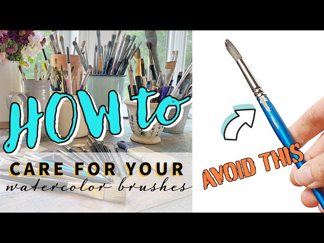 Best Watercolour Brushes - The Ultimate Guide