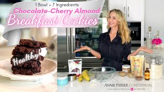 Chocolate Cherry-Almond BREAKFAST COOKIES (Gluten-Free, Sugar-Free | 1 Bowl, 7 Ingredients) Chocolate Cherry-Almond BREAKFAST COOKIES (Gluten-Free, Sugar-Free | 1 Bowl, 7 Ingredients)