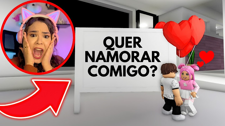 A MINHA FILHA TA NAMORANDO no BROOKHAVEN!!! - ROBLOX