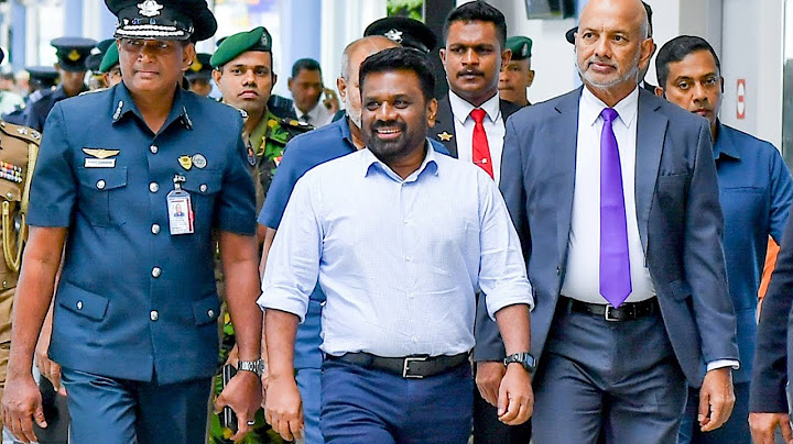 ජර්මානු ෆෙඩරල් ජනරජයේ නිල සංචාරය නිම කරමින් දිවයිනට පැමිණි අවස්ථාව | Anura Kumara Dissanayake